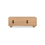 Flow Entertainment Unit 120cm - Oak gallery detail image