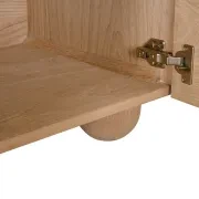 Flow Entertainment Unit 260cm - Oak gallery detail image