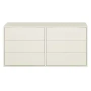 Tide 6 Drawer Chest - Porcelain gallery detail image