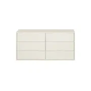 Tide 6 Drawer Chest - Porcelain gallery detail image