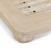Bound King Bed Base - Oak gallery detail image