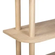 Breeze Shelving Unit Large - Oak gallery detail image