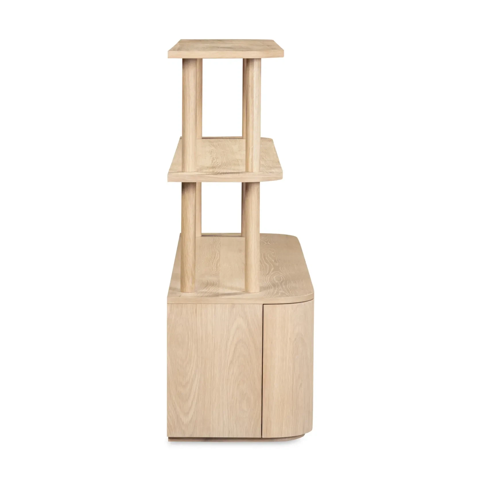 Breeze Shelving Unit Medium - Oak gallery detail image