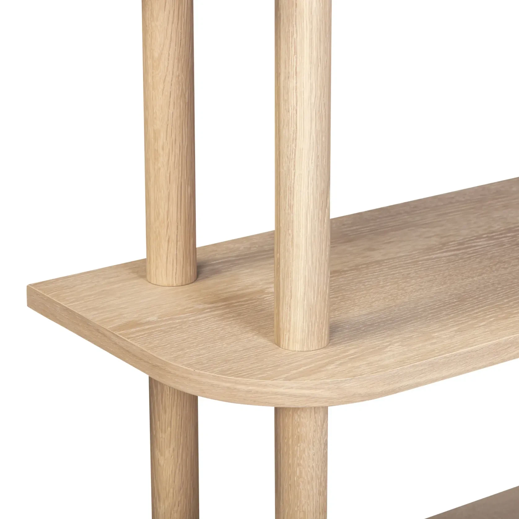 Breeze Shelving Unit Medium - Oak gallery detail image