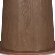 Tone Round Dining Table 120cm - Deep Oak gallery detail image