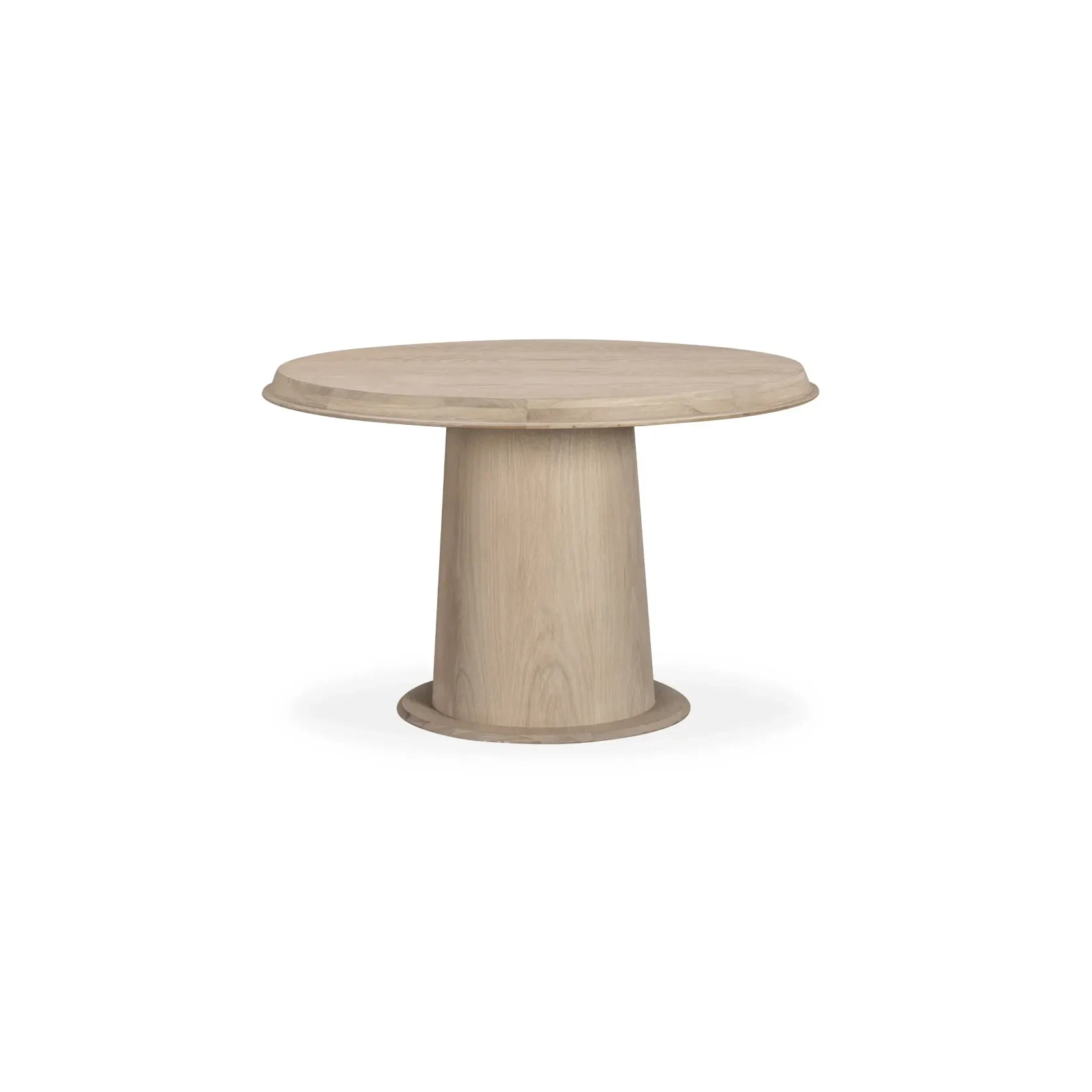Tone Round Dining Table 120cm - Oak gallery detail image