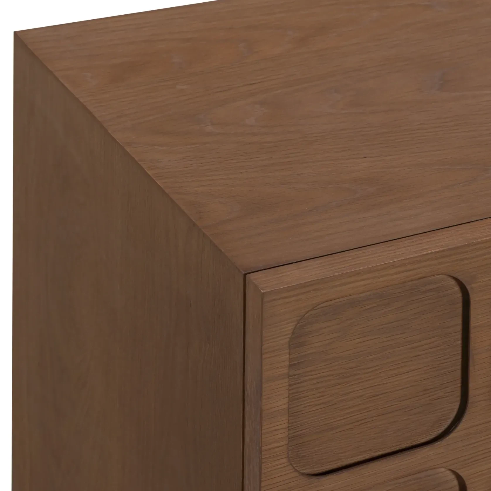 Embellish Entertainment Unit 195cm - Deep Oak gallery detail image