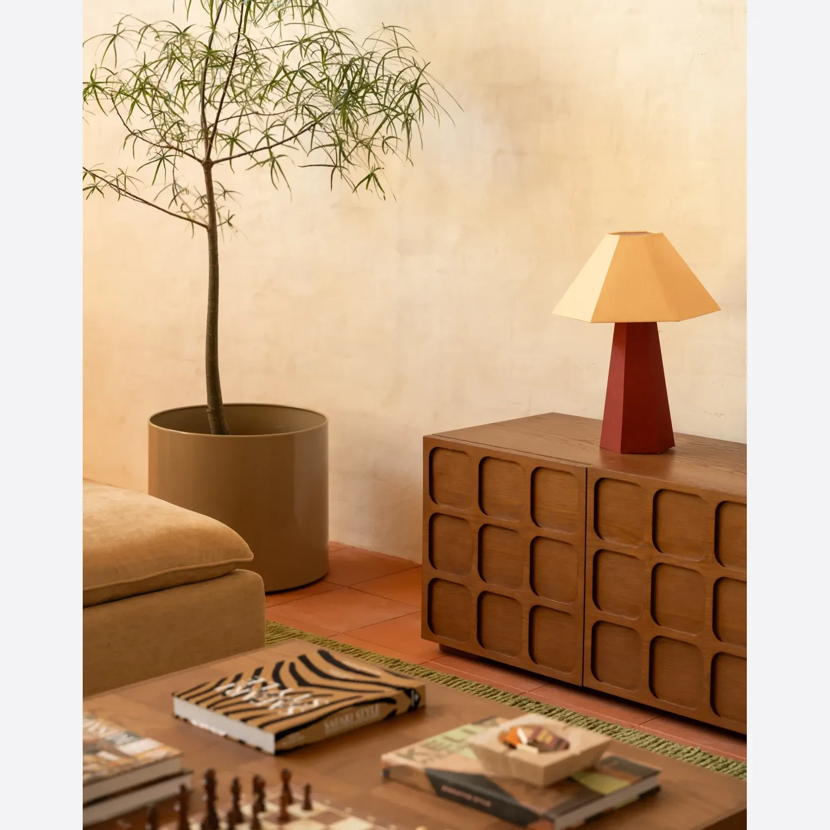 Embellish Entertainment Unit 195cm - Deep Oak gallery detail image