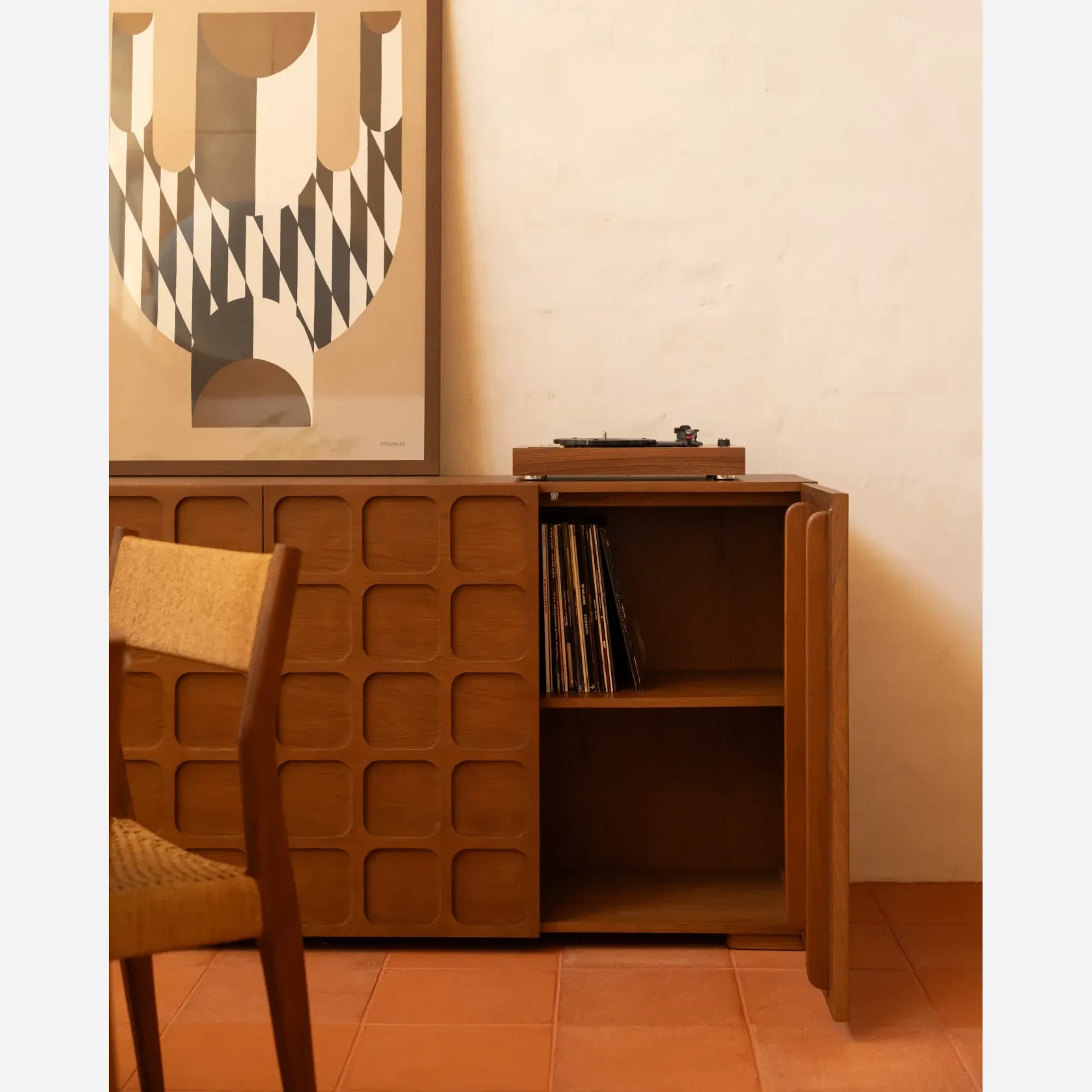 Embellish Sideboard 260cm - Deep Oak gallery detail image