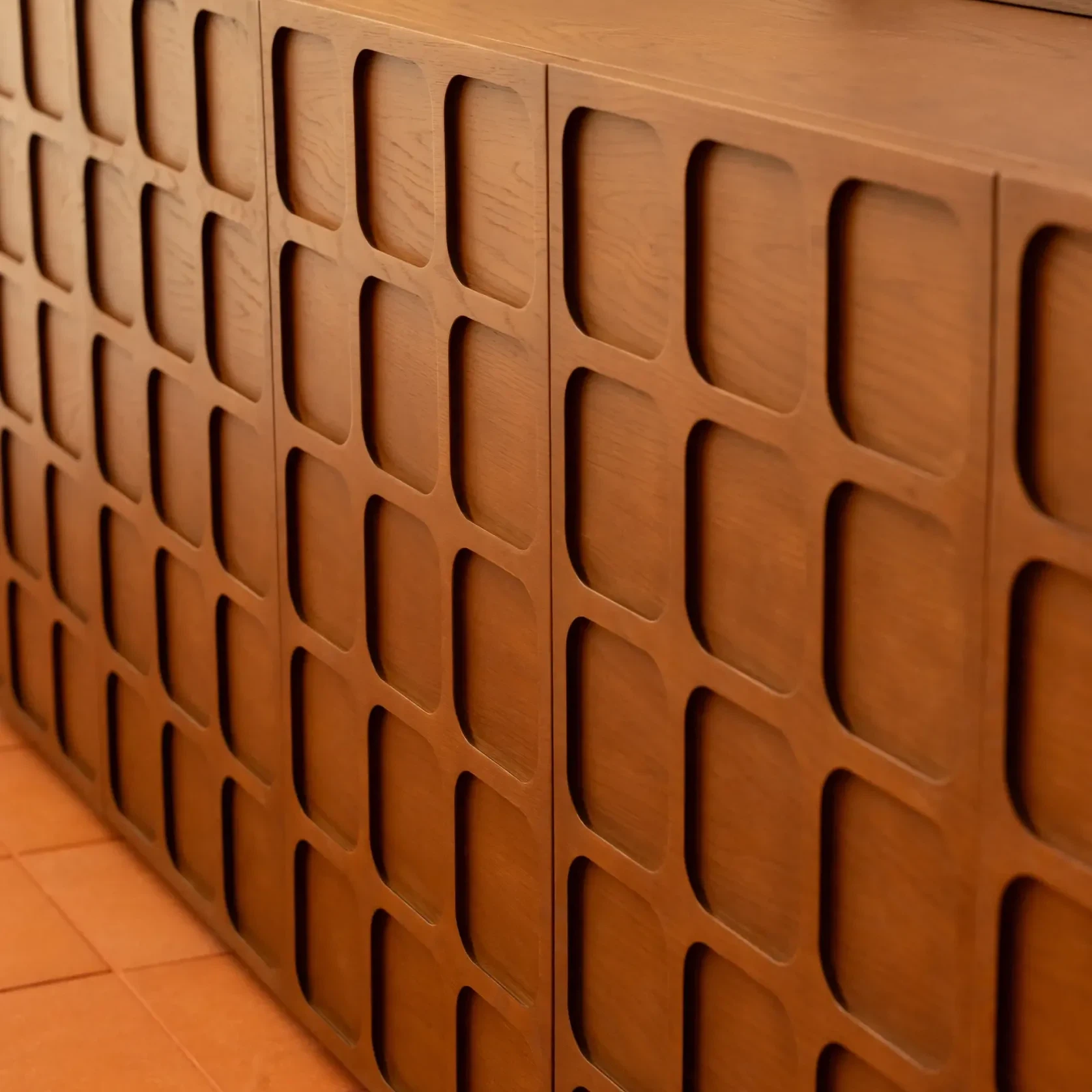 Embellish Sideboard 260cm - Deep Oak gallery detail image