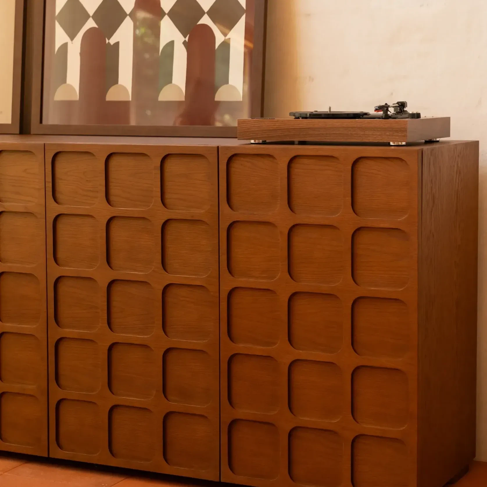 Embellish Sideboard 260cm - Deep Oak gallery detail image