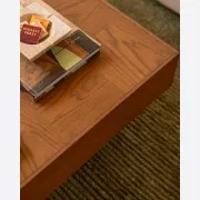 Check Coffee Table - Deep Oak gallery detail image