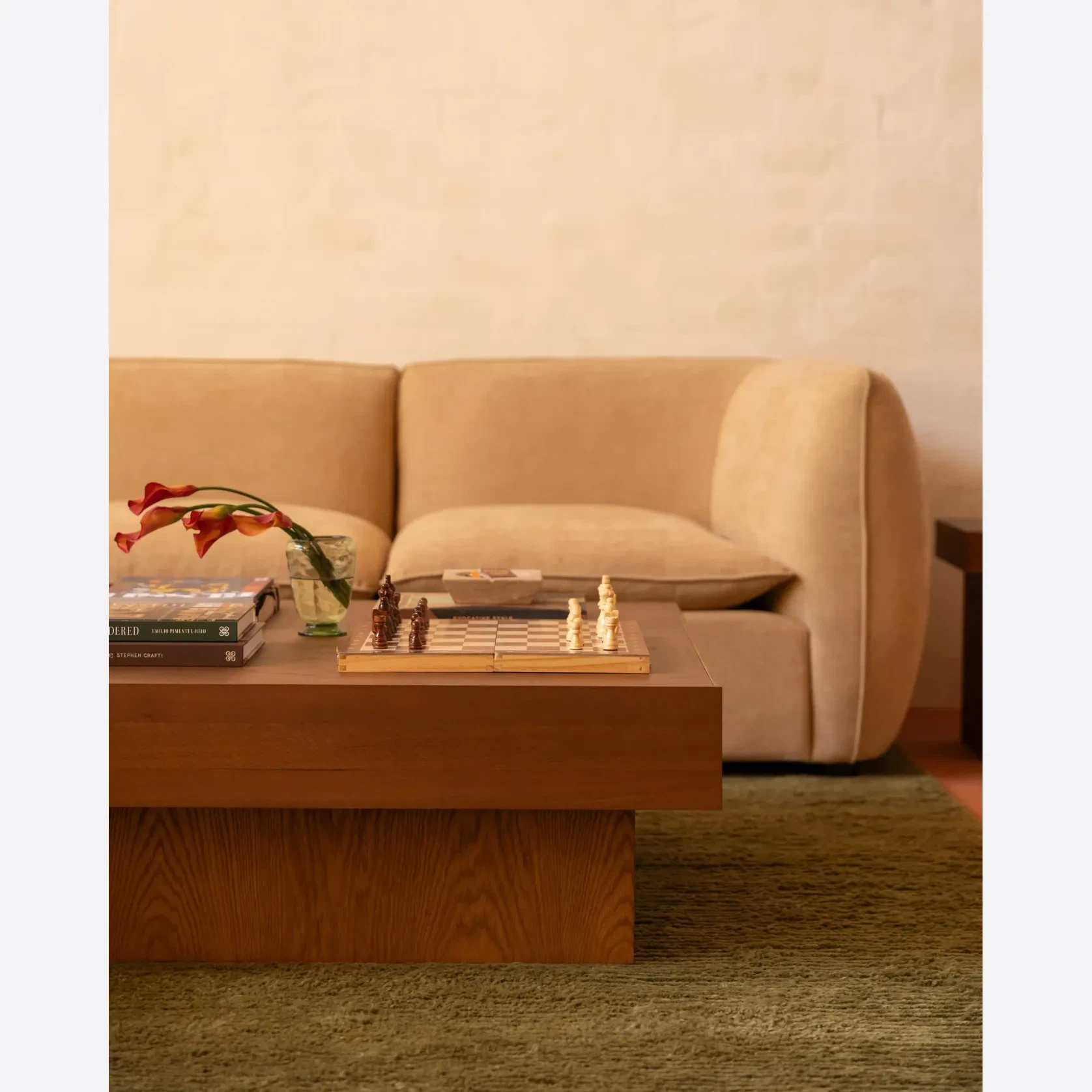Check Coffee Table - Deep Oak gallery detail image