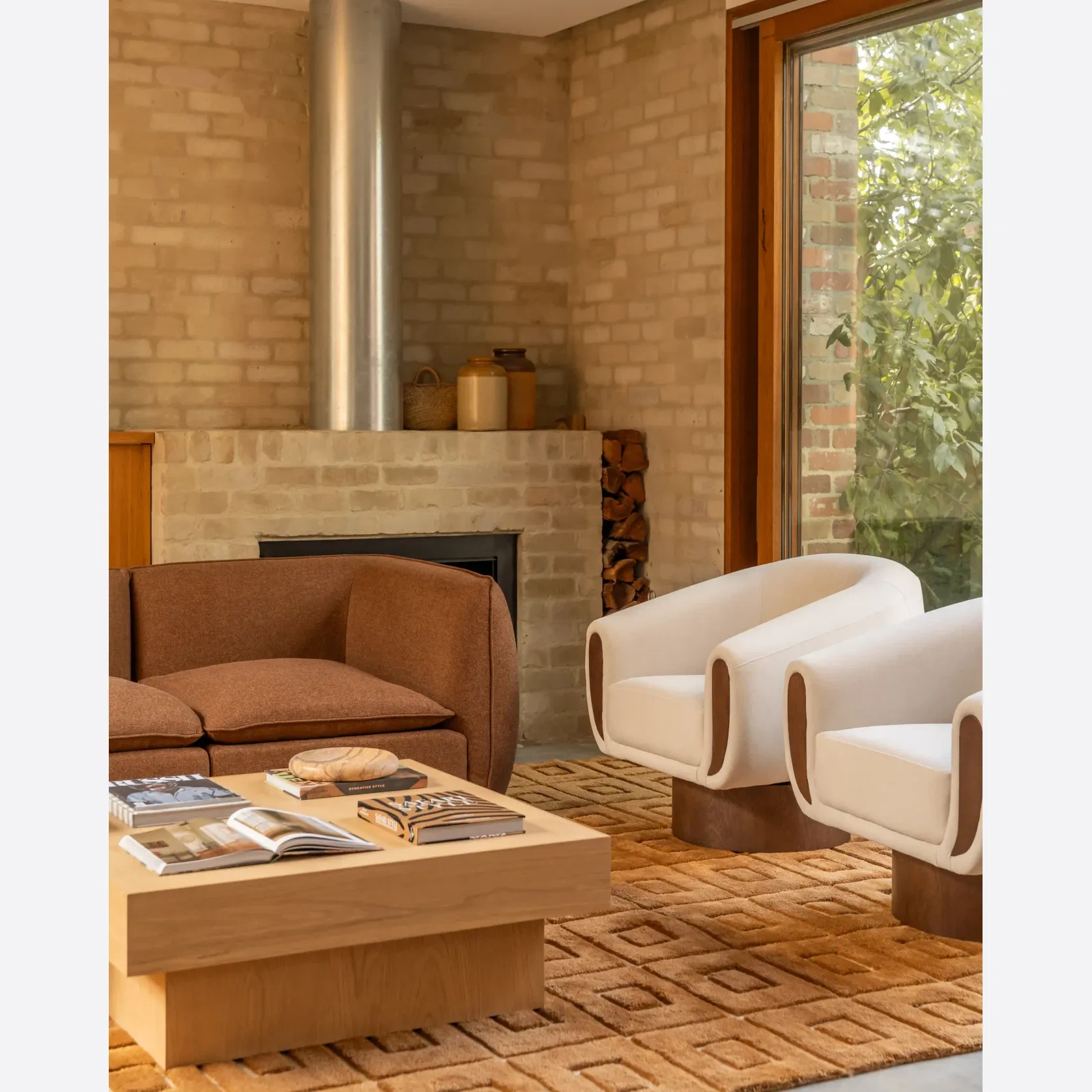 Check Coffee Table - Oak gallery detail image