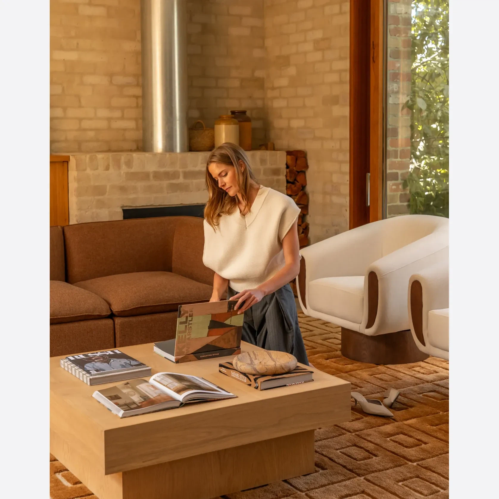 Check Coffee Table - Oak gallery detail image