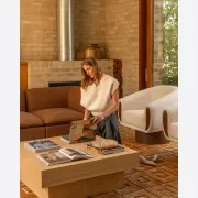 Check Coffee Table - Oak gallery detail image