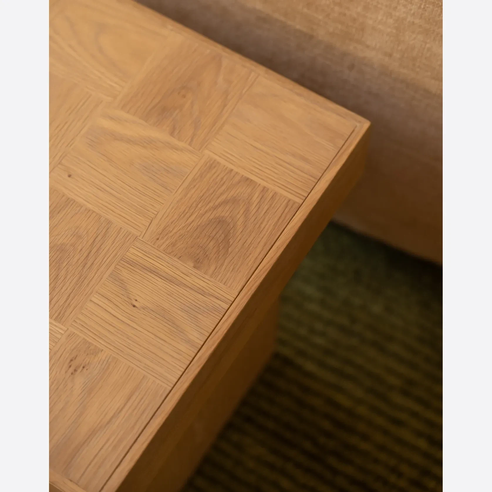 Check Side Table - Oak gallery detail image