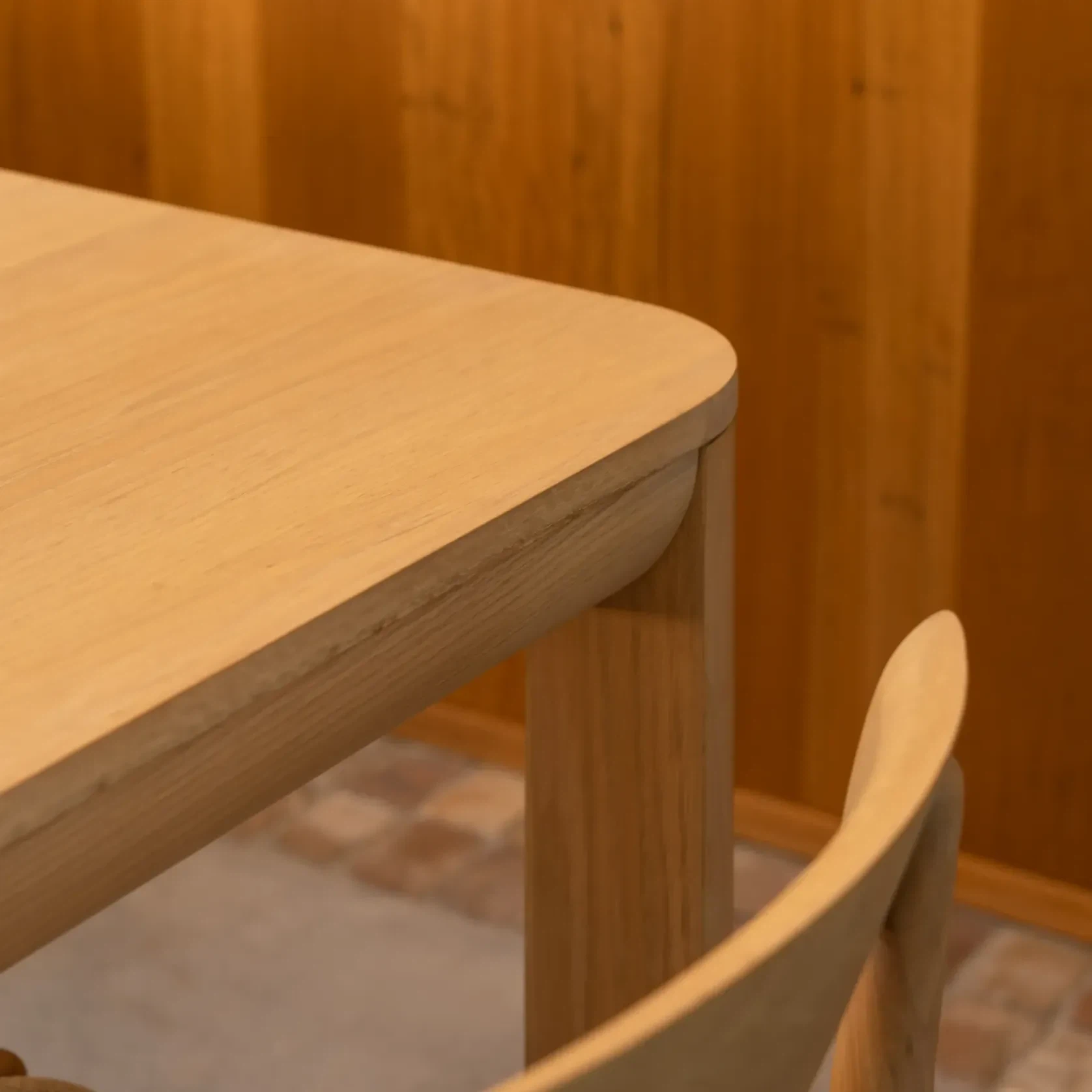 Quart Dining Table 200cm - Oak gallery detail image