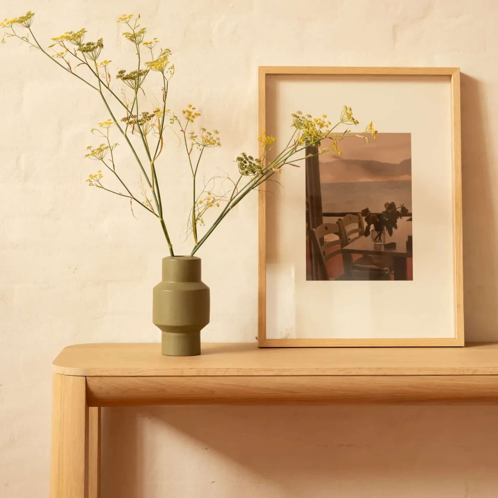 Quart Console Table 170cm - Oak gallery detail image