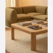 Quart Coffee Table - Oak gallery detail image