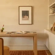 Quart Office Desk - Oak gallery detail image