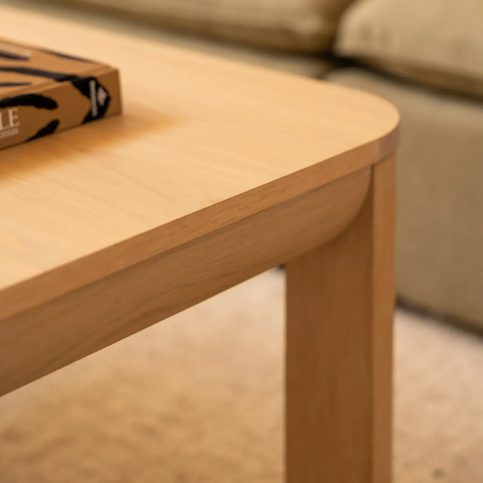 Quart Coffee Table - Oak gallery detail image