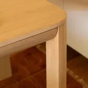 Quart Office Desk - Oak gallery detail image