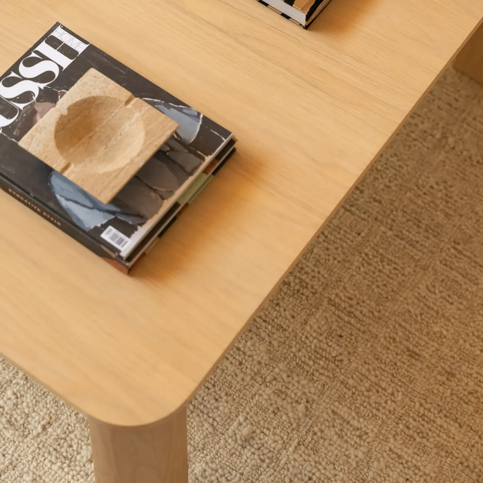 Quart Coffee Table - Oak gallery detail image