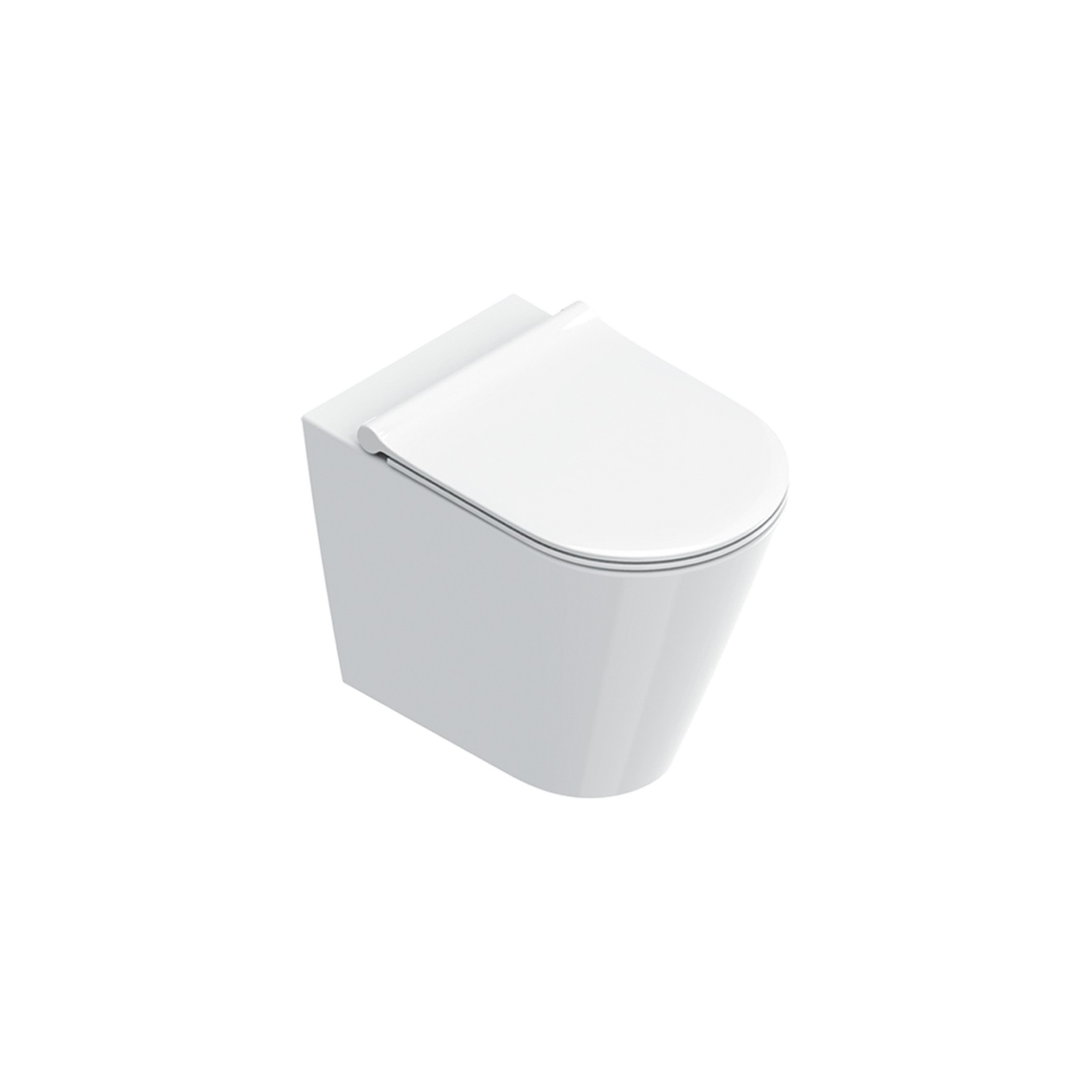 Zero Rimless Floor Mount Toilet gallery detail image