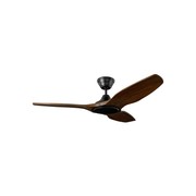 Milano Valor Matt Black | Dark Walnut Blade - No Light gallery detail image
