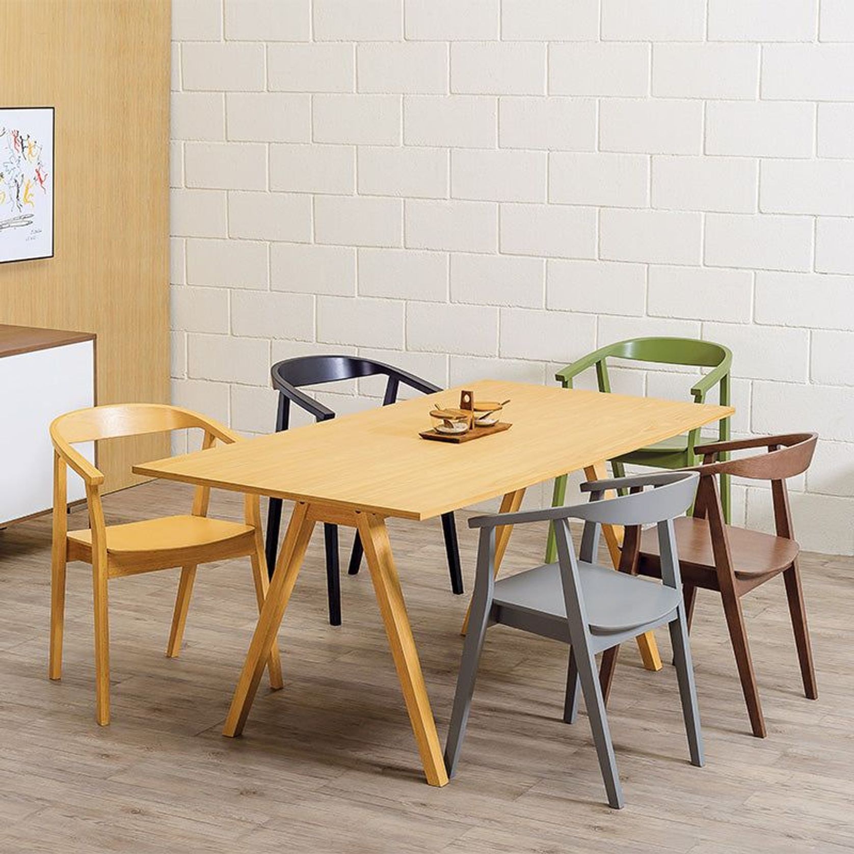 GRETA Dining Chair - Cocoa gallery detail image