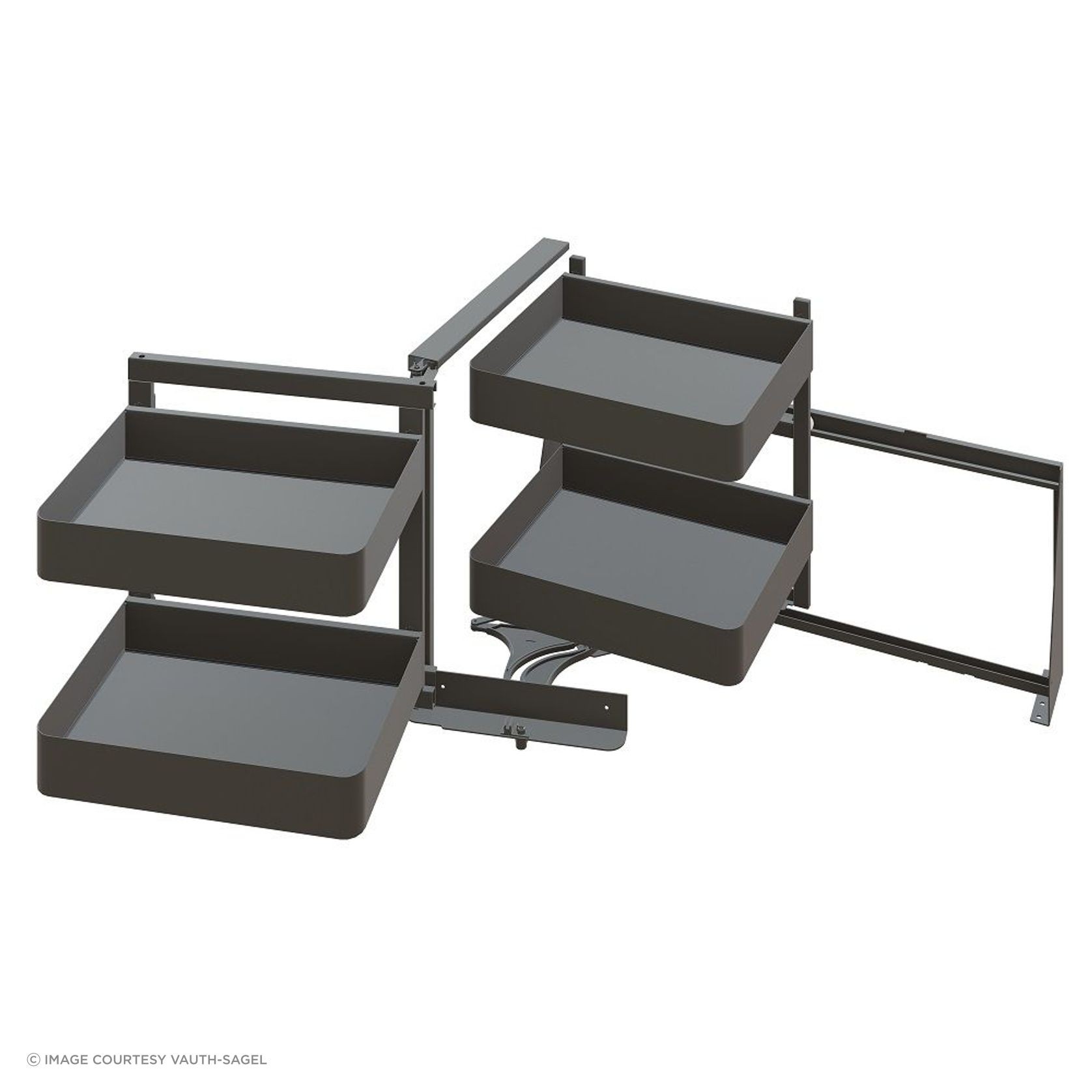 VS COR Fold Pull Out for Blind Corner Cabinets gallery detail image
