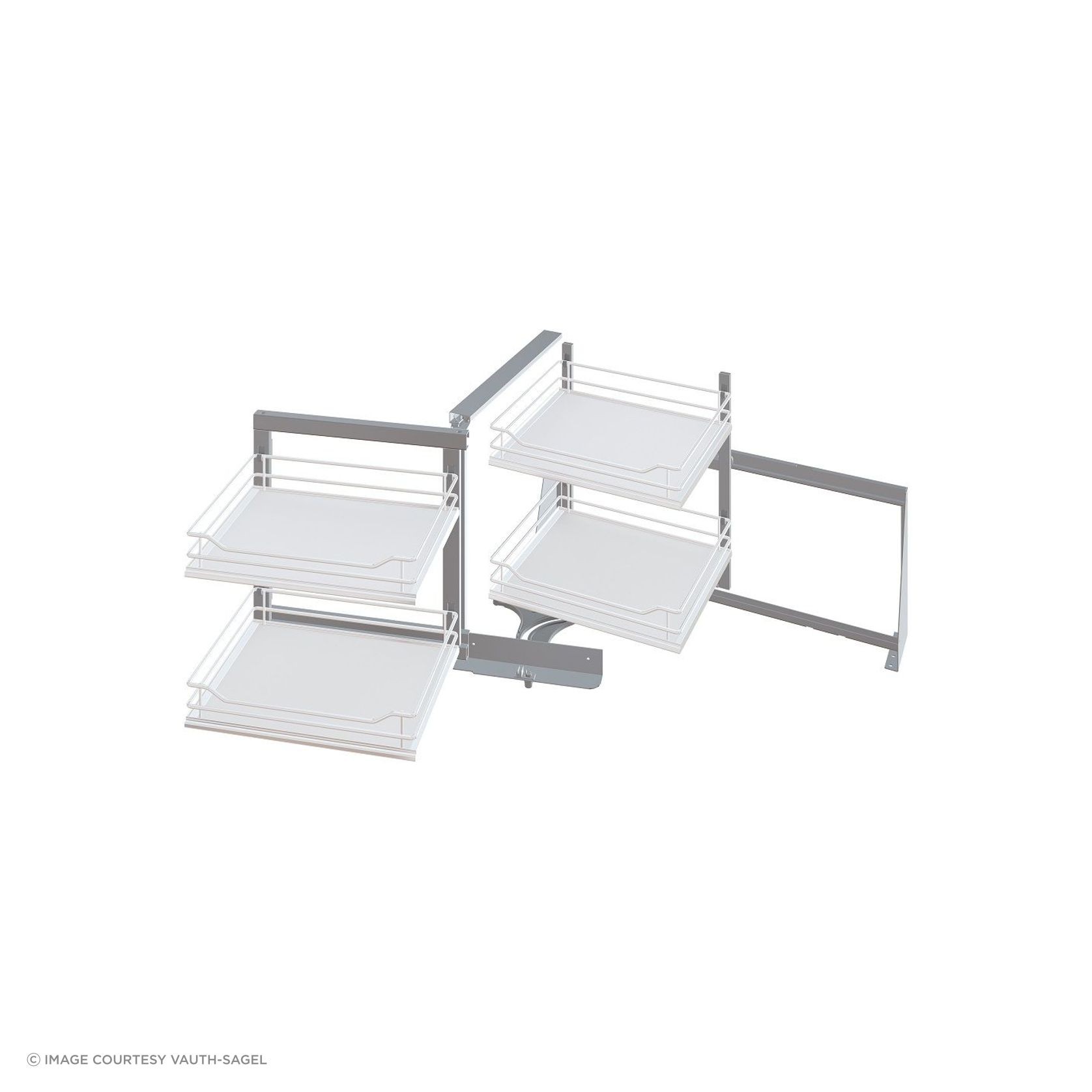 VS COR Fold Pull Out for Blind Corner Cabinets gallery detail image