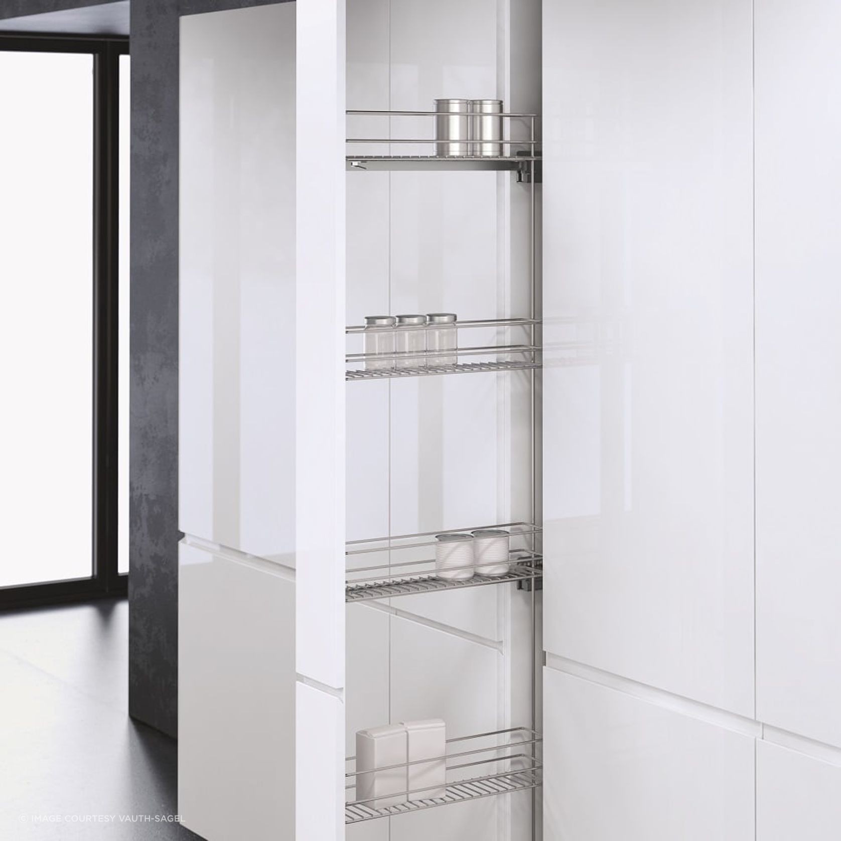 VS TAL WIRO Rack 15 Tall Pull Out Storage gallery detail image