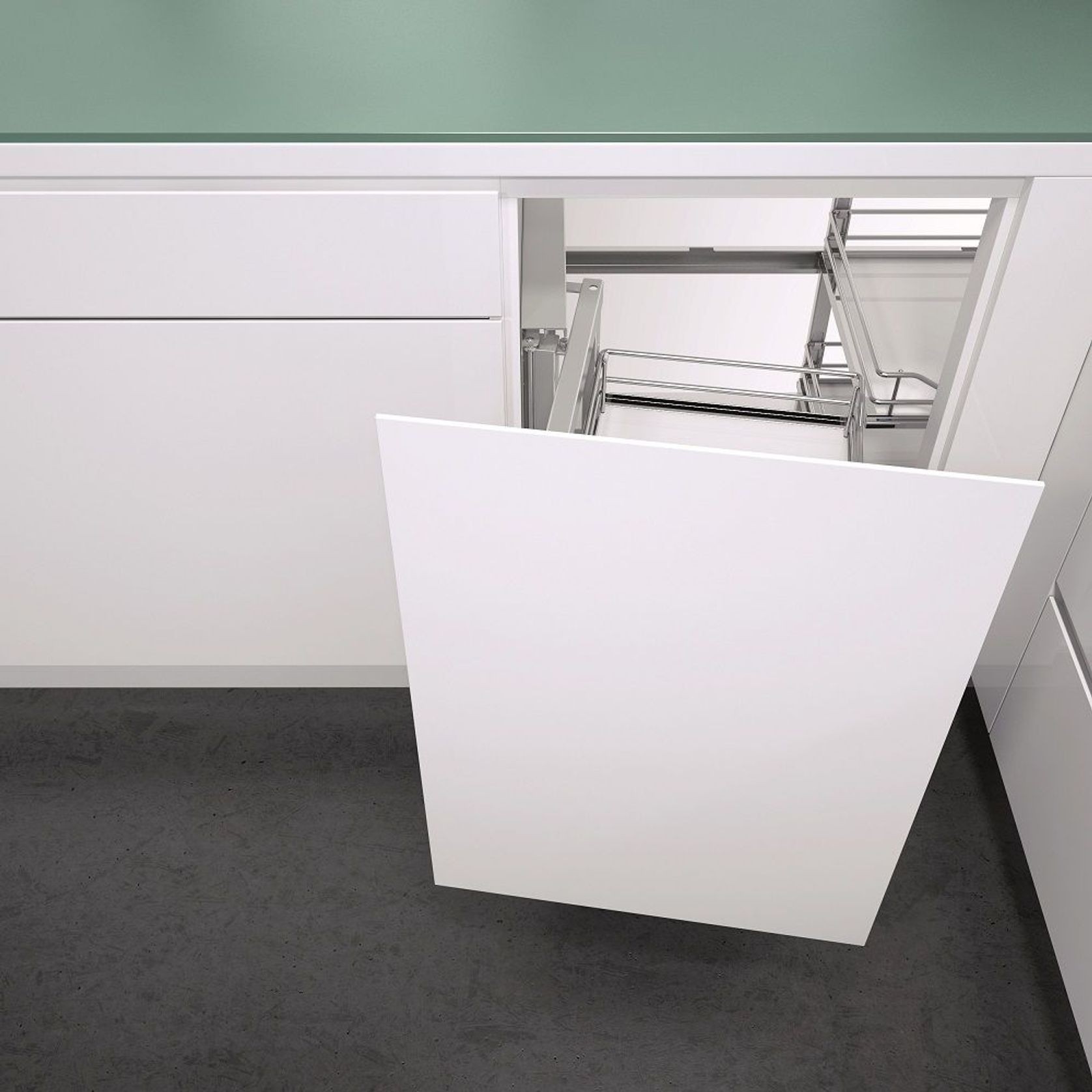 VS COR Fold Pull Out for Blind Corner Cabinets gallery detail image