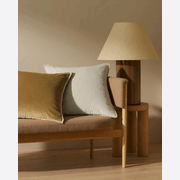 Weave Home Francesca Cushion Cover - Olive | Velvet gallery detail image