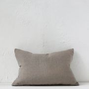 Velvet Rib Cushion / Feather Inner / Moss gallery detail image