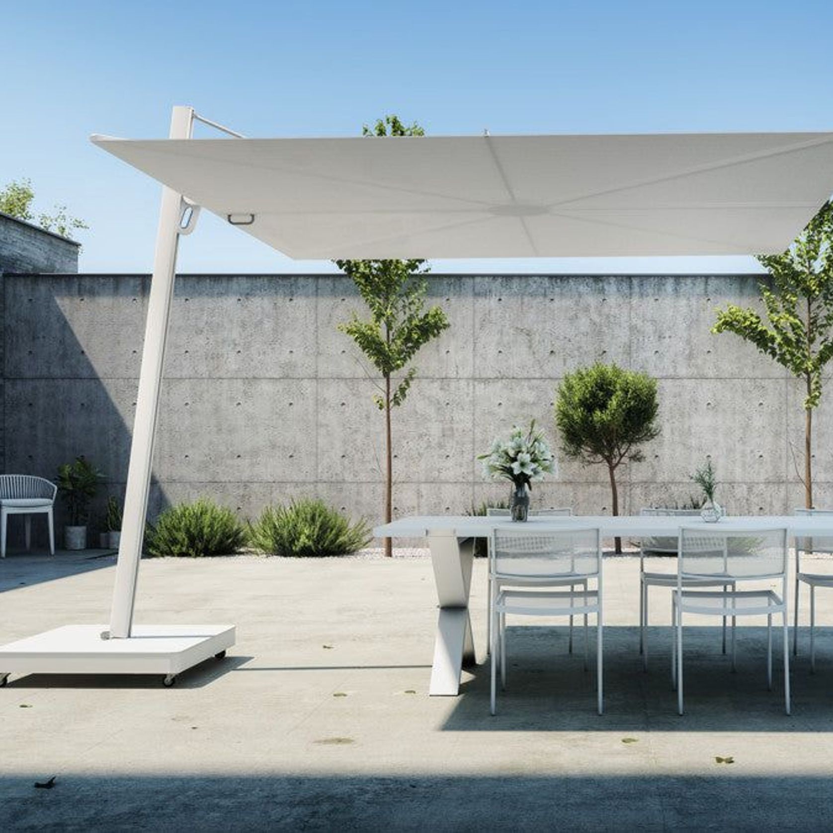 Umbrosa Versa Ux Cantilever Umbrella gallery detail image