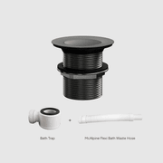 Versa Pop Up Bath Waste Kit 40mm | Non-Overflow Long Tail gallery detail image