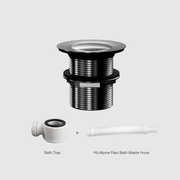 Versa Pop Up Bath Waste Kit 40mm | Non-Overflow Long Tail gallery detail image