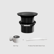Versa Pop Up Bath Waste Kit 40mm | Non-Overflow Long Tail gallery detail image