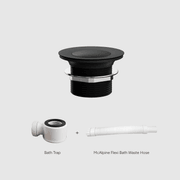 Versa Pop Up Bath Waste Kit 40mm | Non-Overflow Short Tail gallery detail image