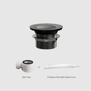 Versa Pop Up Bath Waste Kit 40mm | Non-Overflow Short Tail gallery detail image