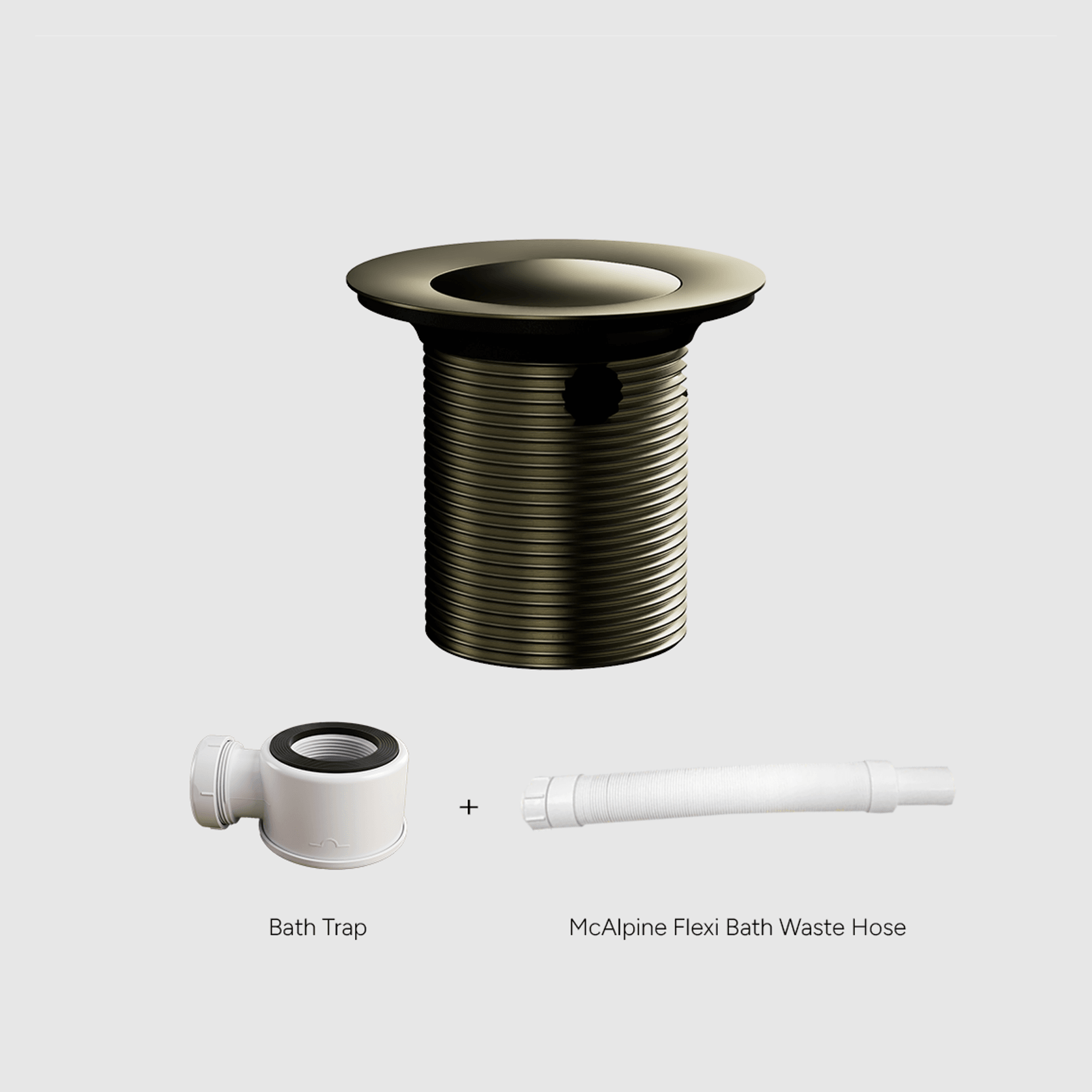 Versa Pop Up Bath Waste Kit 40mm | Overflow gallery detail image