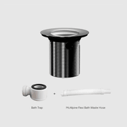 Versa Pop Up Bath Waste Kit 40mm | Overflow gallery detail image
