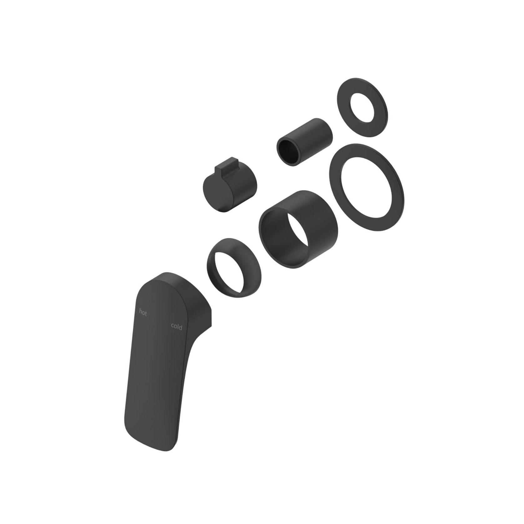 Kaza Shower Mixer Diverter | 2P | Trim Kit Only gallery detail image