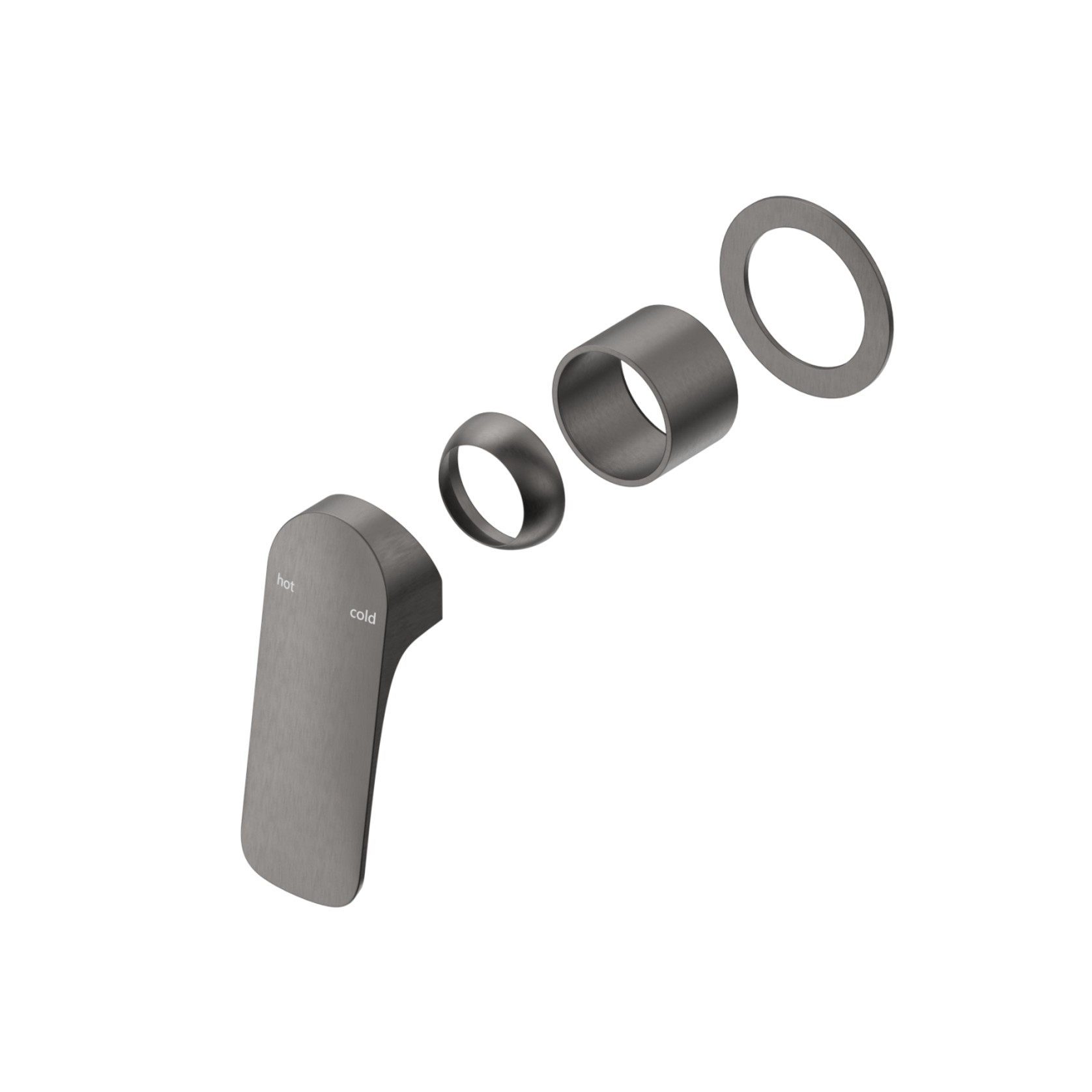 Kaza Shower Mixer | Round Plate | Trim Kit Only gallery detail image