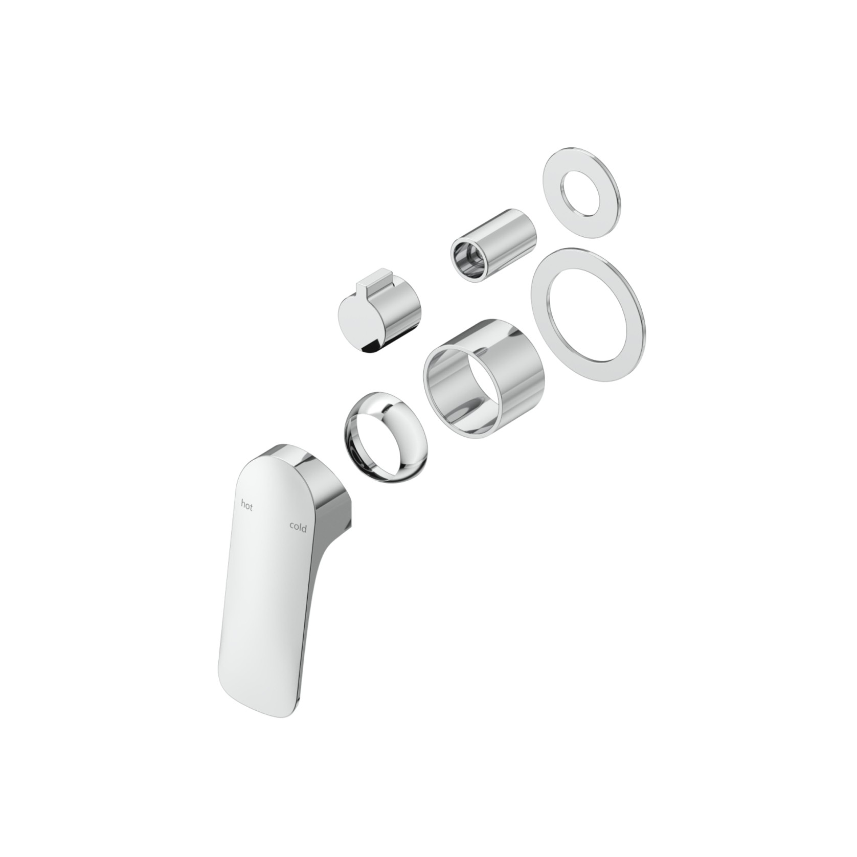 Kaza Shower Mixer Diverter | 2P | Trim Kit Only gallery detail image