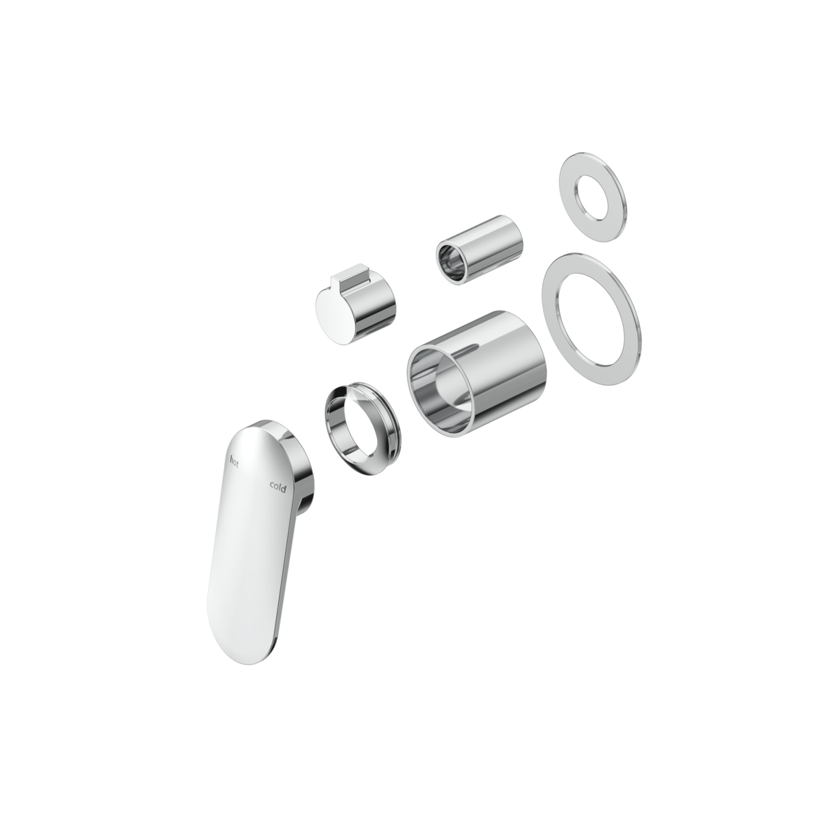 Lantra Shower Mixer Diverter | 2P | Trim Kit Only gallery detail image
