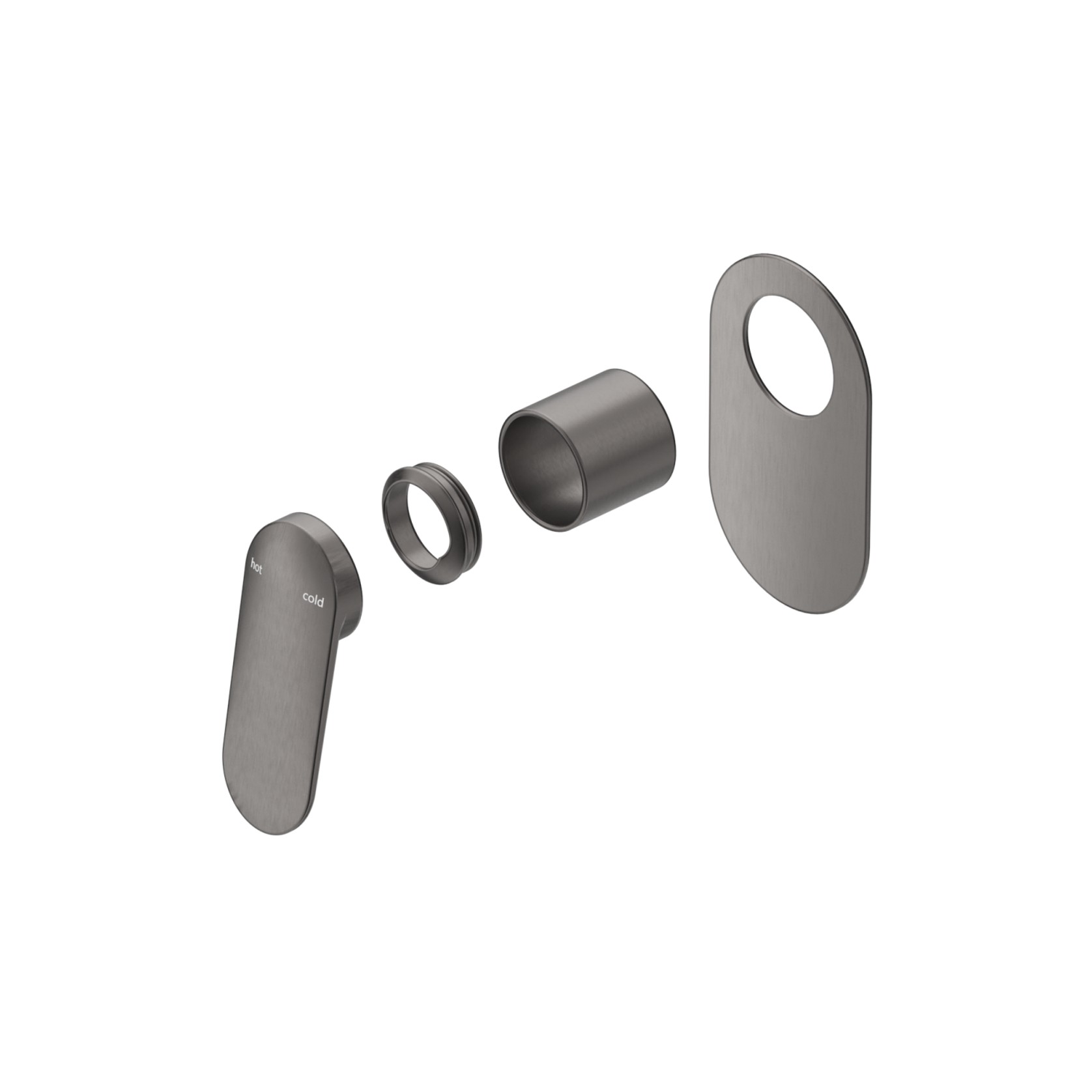 Lantra Shower Mixer | Round Plate | Trim Kit Only gallery detail image